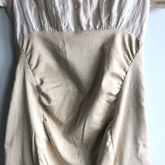 NWOT!!  Nicole Miller dress w. ruched bodice - Picture 6 of 7